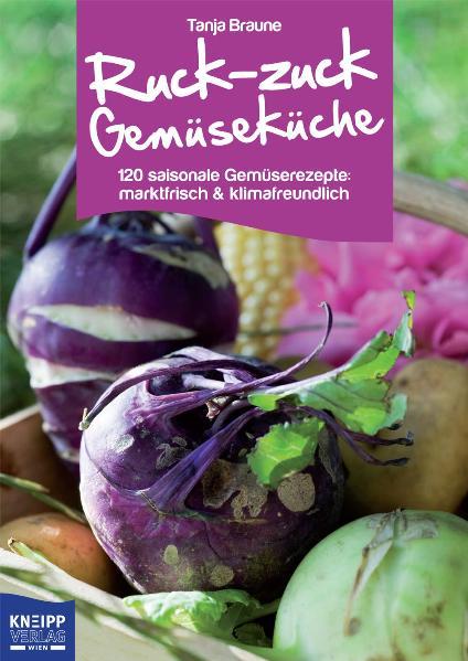 Gut soll es sein, schnell soll es gehen, regional, saisonal und klimafreundlich sollte es sein - und schmecken muss unser Essen sowieso. Leider beschränkt sich die tägliche Gemüseration häufig auf Salatgarnitur, Gemüsesuppe oder Tiefkühlkost - das schlechte Gewissen liegt gleich mit auf dem Teller. Dabei kann es so einfach gehen, denn Gemüseküche muss nicht aufwändig sein. Das neue Buch von Tanja Braune zeigt 120 Ruck-Zuck-Rezepte mit saisonalem und heimischem Gemüse, die allesamt ganz rasch zuzubereiten sind. Das Plus: gesunde Inhaltsstoffe, weniger Pestizid-Belastung, abwechslungsreich, köstlich und frisch! Gemüse aus der Region ist übrigens nicht „nur“ gesund und lecker, sondern schont auch die Umwelt. Weniger Transport und Verpackung ersparen der Umwelt pro Jahr und Kopf rund 200 kg CO2-Belastung. Mehr dazu gibt’s im Vorwort von Greenpeace-Expertin Claudia Sprinz.