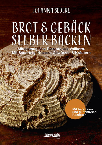 Immer mehr Menschen möchten ihr Brot und Gebäck selber zuhause backen. Warum? Es ist billiger und sie wissen, was drinnen ist, wenn sie es selbst zubereiten. Viele von ihnen vertragen keine Hefe und keinen Weizen und müssen zu teuren Alternativen greifen, um sich wieder wohl zu fühlen. Brot und Gebäck aus Dinkel, Kamut, Roggen und anderen Getreidesorten sind die Alternativen. Sauerteig, Natron, Weinsteinbackpulver und Backferment als Triebmittel sind zudem ein guter Ersatz für Hefe. Johanna Sederl hat durch ihre langjährige Praxis viele neue Rezepte rund um Brot und Gebäck kreiert. Ihren Schwerpunkt legt sie auf Rezepte aus verschiedensten Getreidearten, die weizenfrei aber auch teilweise glutenfrei und hefefrei sind.