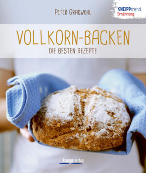 Brot und Gebäck aus Vollkorn liefern zahlreiche gesunde Inhaltsstoffe und ein wunderbar rundes Aroma. Auch herrliche Torten, Kuchen, Kekse und andere verführerische Süßigkeiten lassen sich aus vollwertigen Zutaten zaubern. Peter Gradwohl, Pionier der trendigen Vollkorn-Backkunst, zeigt, worauf man beim Backen mit dem vollen Korn achten muss und präsentiert Kreationen für alle Anlässe und Gelegenheiten.