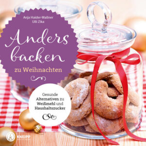 So versüßen Sie den Advent ohne Kalorienbomben Die Ernährungs-Expertinnen Anja Haider-Wallner und Ulli Zika haben beliebte X-Mas-Klassiker wie Vanillekipferl, Kokosbusserl, Lebkuchen und Weihnachtsstollen ohne Weißmehl und weißen Zucker neu interpretiert. In ihren verführerischen Backrezepten kommen vollwertige Mehle aus Emmer, Einkorn, Kamut und Dinkel sowie glutenfreie Varianten aus Buchweizen, Mais oder Reis zum Einsatz. Statt mit Haushaltszucker wird mit Birken-, Vollrohr- oder Ayurvedazucker, Apfelsüße, Honig und Früchten gesüßt. Alle Rezepte sind nach Unverträglichkeiten gekennzeichnet, und selbstverständlich kommen auch Veganer nicht zu kurz. -60 weihnachtliche Kekse, Kuchen und Desserts plus kulinarische Geschenke -Gewusst wie: Emmer, Einkorn, Birkenzucker & Co richtig eingesetzt -Viele Tipps und Tricks zur Verarbeitung -Rezepte mit Pflanzenmilch und ohne Ei für Veganer