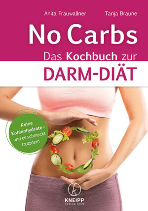 No Carbs ist die neue effektive Methode für gesundes Abnehmen. Unterstützt durch effektive Probiotika und das richtige Darmbakterienfutter wird die Darm-Diät zum schmackhaften Kinderspiel. Anita Frauwallner und Tanja Braune, das Erfolgs-Duo von dem 2017er-Bestseller Die Darm-Diät, präsentieren die beste Strategie für nachhaltiges Abnehmen, einen gesunden Darm und liefern 100 innovative No Carb-Rezepte, die pro Portion weniger als 10 g Kohlenhydrate liefern.