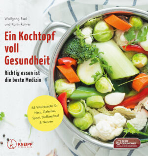 Bei zahlreichen Krankheiten und Beschwerden kann die richtige Ernährung heilsame Dienste leisten. Denn die Wahl der passenden Zutaten wirkt sich positiv auf Herz, Kreislauf, Gefäße, Gelenke, Stoffwechsel und Seele aus. Aus dem Inhalt: •     Wissenswertes über die richtige Ernährung bei Herz-Kreislauf-Erkrankungen, Gefäßerkrankungen, Beschwerden des Bewegungsapparates, für Sporttreibende, bei Diabetes, Rheuma, Gicht, anderen Stoffwechselproblemen und Stress •      85 Vitalrezepte: Suppen, Vorspeisen, Hauptspeisen und Desserts •      Nährwertangaben zu allen Rezepten •      Hinweis, bei welchen Beschwerden das jeweilige Rezept geeignet ist