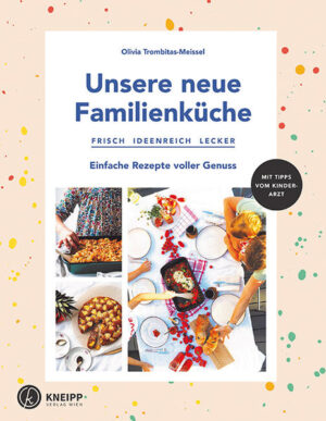 Als Familie befindet man sich mitten in der Rushhour des Lebens. Frisches Essen auf den Familientisch zu bringen, ist für Eltern oftmals eine Herausforderung. Wie Essen nicht nur alle satt macht, sondern zum vergnüglichen Familienabenteuer wird, zeigt die dreifache Mama Olivia Trombitas-Meissel in über 70 genussvollen Rezeptideen. Alle mitten im trubeligen Familienalltag gekocht und ausgiebigst von großen und kleinen Menschen verkostet. Unkomplizierte Tipps und Tricks aus dem Erfahrungsschatz einer Mama und Autorin zeigen, wie moderne Familienküche im Alltag einfach klappt - ob Frühstück, Snacks (zum Einpacken und Mitnehmen) oder die große Mahlzeit des Tages, die die ganze Familie um den Tisch versammelt. Dass diese vergnügliche neue Familienküche auch gesund sein kann, vermittelt uns Kinderarzt Dr. Mathias Meissel.