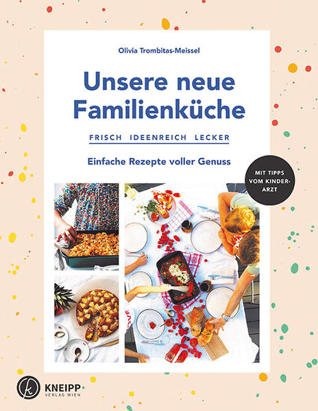 Als Familie befindet man sich mitten in der Rushhour des Lebens. Frisches Essen auf den Familientisch zu bringen, ist für Eltern oftmals eine Herausforderung. Wie Essen nicht nur alle satt macht, sondern zum vergnüglichen Familienabenteuer wird, zeigt die dreifache Mama Olivia Trombitas-Meissel in über 70 genussvollen Rezeptideen. Alle mitten im trubeligen Familienalltag gekocht und ausgiebigst von großen und kleinen Menschen verkostet. Unkomplizierte Tipps und Tricks aus dem Erfahrungsschatz einer Mama und Autorin zeigen, wie moderne Familienküche im Alltag einfach klappt - ob Frühstück, Snacks (zum Einpacken und Mitnehmen) oder die große Mahlzeit des Tages, die die ganze Familie um den Tisch versammelt. Dass diese vergnügliche neue Familienküche auch gesund sein kann, vermittelt uns Kinderarzt Dr. Mathias Meissel.