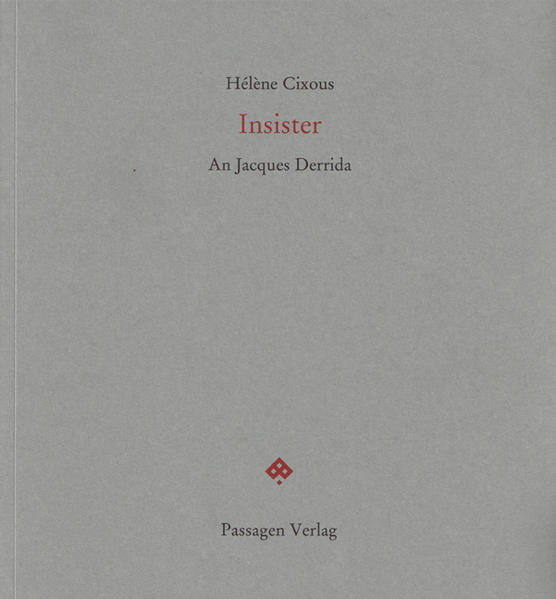 "Dies ist die Geschichte vom fliegenden Manuskript."Insister - das mehrsprachige Titelwort nennt mit dem Insistieren und dem Insistierer auch die sister, die ihren Text Jacques Derrida widmet und den langjährigen Dialog oder vielmehr Polylog mit dem verstorbenen Freund fortführt. Das unverhoffte Wiederauffinden eines (im Buch mit abgebildeten) Manuskripts, der handgeschriebene Entwurf von Voiles. Schleier und Segel, den Derrida Cixous von einer Reise nach Südamerika aus zugesandt hatte, gibt Stoff zu einer philosophisch-poetischen Erkundung der Frage des Lesens, des lesenden Schreibens, des lesendschreibenden Gesprächs mit den hinterlassenen Worten, Stimmen und Sprachen des anderen."Voir à lire auf das Lesen achten Achtung vor dem Lesen verlesen zerlesen mehrlesen überlesen unterlesen bezweifelesen verdoppelesen vergesslesen Voilà lire voile à lire. Leseschleier Lesesegel leg es aus leg ihn an."Hélène Cixous, geboren 1937