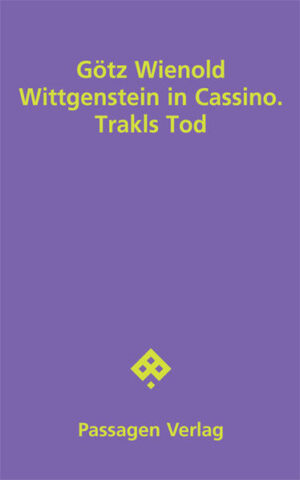 Ludwig Wittgenstein ist zu Beginn des Ersten Weltkriegs Kanonier, Georg Trakl Sanitäter. Trakl hält Kriegserlebnissen nicht stand und ist hospitalisiert, an der verbotenen Liebe zur Schwester ist er gescheitert. Wittgenstein, seiner Homosexualität noch unsicher, sehnt sich nach David Pinsent im fernen England. Er will Trakl treffen, kommt aber zu spät, um ihn vom Freitod zu retten. Geschwisterliebe und Liebe zum gleichen Geschlecht, gleichermaßen sozialer Unterdrückung ausgesetzt, überkreuzen sich in Trakls Tod. Wittgenstein in Cassino sieht ihn als Gefangenen nach Kriegsende. Er hat den Weg, seine sexuelle Orientierung zu leben, gefunden, wie den zum Tractatus und zur Besitzlosigkeit. Er bekennt, lieber wolle er sich töten lassen, als einen anderen töten. Ethisches lässt sich nicht in Sätzen aussagen, sondern „zeigt sich“ im Handeln selbst. Der Kampf für die Freiheit der Sexualitäten und die Verurteilung des Tötens finden zusammen.