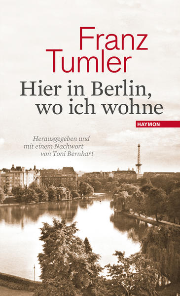 In sprachlich einzigartigen Betrachtungen schildert einer der großen Autoren der deutschsprachigen Moderne seine Wahlheimat. Der Südtiroler Franz Tumler verbrachte die zweite Hälfte seines Lebens in Berlin. Dort teilte er den Kneipentisch mit Gottfried Benn, kam später mit Autoren wie Uwe Johnson, Günter Grass oder Peter Härtling zusammen. Seine Werke standen in einer Reihe mit den ihren. Dieser Band versammelt Essays, Erzählungen, Reportagen und Gedichte von Franz Tumler, die Berlin zum Thema haben, darunter auch unveröffentlichte Texte und Skizzen. Seine Themen sind vielfältig: von Zeit- und Alltagsgeschichte im geteilten Deutschland über das literarische Leben in Berlin bis zu Tumlers schriftstellerischer Wende hin zur erzählerischen Moderne, die für seine großen Romane stilbildend ist. In seinen Berliner Texten zeigt Franz Tumler im Kleinen, was seine Romane für Publikum und Kritik beispiellos gemacht hat - schlicht das Leben in ebenso kunstvoller wie sinnlicher Sprache.