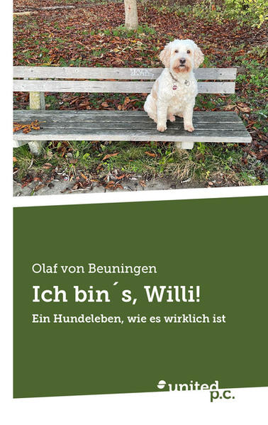 „Ich bin´s, Willi!“ ist ein frischer Roman zu einem der liebsten deutschen Themen, dem Hund! Hier kommt Willi selbst zu Wort und berichtet über sich und sein Umfeld. Der Leser und Leserinnen hat, aber kein Handy benötigt. Der Mensch in seiner Rolle gegenüber dem Hund wird humorvoll skizziert