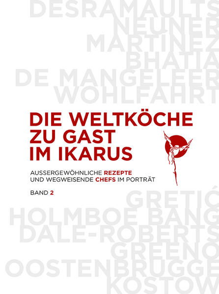 Die Weltelite der Köche trifft sich im Restaurant Ikarus am Salzburger Flughafen Dieses Jahr waren wieder zwölf wegweisende Küchenchefs zu Gast - ob aus Lima, Oslo oder Baiersbronn. Ihre Menüs sind Momentaufnahmen aus einer kreativ brodelnden Welt. Die Genüsse reichen von perfekt ausgereiften Kompositionen der Altmeister bis zu aufregenden Entwürfen junger, wilder Drei-Sterne-Köche. Im Restaurant Ikarus sorgt das Team um Executive Chef Martin Klein und Patron Eckart Witzigmann für Perfektion: Jeder Teller verlässt die Küche exakt so, wie es die Gastköche aus ihren eigenen Restaurants gewohnt sind. Ebenso genau ist in diesem Buch eine Auslese der 60 besten Gerichte beschrieben. Viele Tricks und Grundrezepte bereichern auch das Repertoire von Profi- und Hobbyköchen ohne große Küchenbrigade im Hintergrund. Das Restaurant Ikarus eröffnet einen einzigartigen Zugang zur Champions League am Herd.