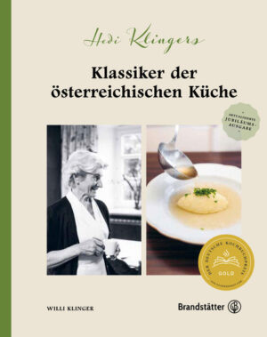 Rund vierzigmal erwähnt Thomas Bernhards „Theatermacher“ den kleinen Ort Gaspoltshofen im oberösterreichischen Hausruckviertel. Grund dafür: der dort ansässige Gasthof Klinger, Bernhards Stammlokal. Dort stand damals Hedi Klinger am Herd, Gastwirtin in vierter Generation. Ihre feine bodenständige Küche wurde vielfach ausgezeichnet, ein Höhepunkt war die Ehrung für Verdienste um das „Kulinarische Erbe Österreichs“. Heute wird der Gasthof in der Familie liebevoll weitergeführt. Willi Klinger hat den Rezeptschatz seiner Mutter gesammelt und kommentiert, von feinen Suppen über deftige Hausmannskost und große Braten bis zu Wildküche und der „Original Klingertorte“. Das Beste daran: Die Rezepte sind ebenso gut wie gelingsicher, viele sind verblüffend einfach und alle gut nachzukochen.