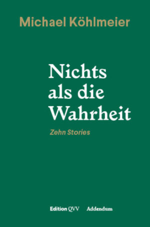 Manche Menschen begeben sich auf die Suche nach der Wahrheit, andere schaffen sich ihre eigene. Michael Köhlmeier erzählt von Menschen, die in Lebenslügen gefangen sind, und von solchen, die daraus ausbrechen.