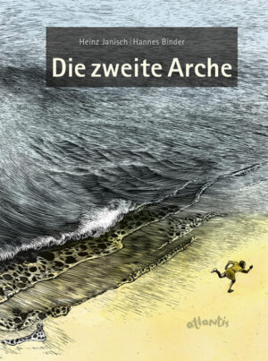 Eine Arche für die Vergessenen, eine Rettung bis ins Heute. Außer Atem steht Alef am Ufer. Er sieht gerade noch, wie Noahs Arche am Horizont verschwindet. Alef ist nicht der einzige, der immer wieder vergessen wird. Dem Einhorn, den Zentauren, dem Drachen und anderen Fabelwesen ergeht es nicht anders. »Wir brauchen eine zweite Arche«, sagt Alef. Alle bauen mit, jeder auf seine Weise. Die Fahrt dauert lange. Als das Wasser abfließt, landet die Arche im Heute, mitten in der Stadt. Die Fabelwesen zerstreuen sich in alle Windrichtungen, und Alef geht unter die Menschen. Sie alle werden immer da sein, in der Mitte und am Rand, sichtbar und unsichtbar.