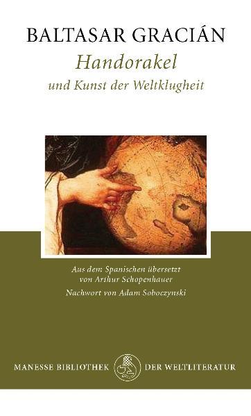 Ein literarischer Wegbegleiter für jede Lebenslage Wie finde ich in einer unvollkommenen und vergänglichen Welt mein Glück? Das „Handorakel” von Baltasar Gracián ist einer der berühmtesten Texte des 17. Jahrhunderts und eine einzigartige Schule der Weltklugheit. Graciáns lakonische Ratschläge zur taktisch klugen Lebensführung ermöglichen den moralischen Triumph des Einzelnen im Alltag und führen den Leser spielerisch ein in die Kunst der strategischen Intrige und hinterlistigen Täuschung. Mal bitterböse, mal vermeintlich ironisch und doppelsinnig, vermochte das „Handorakel” Dichter und Denker wie Brecht und Nietzsche, Benjamin und Schopenhauer zu begeistern. Letzteren veranlasste Graciáns Geniestreich zu einer kongenialen Übersetzung. Für die Manesse-Ausgabe wurde sie neu kommentiert und erstmals mit einem Glossar versehen.