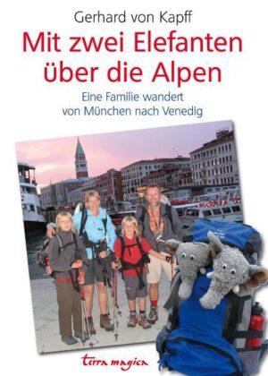 Topthema: Fernwandern mit Kindern! Viele Menschen träumen davon, einmal im Leben über die Alpen und ans Meer zu laufen. Aber kann man die 557 Kilometer des Fernwanderweges von München nach Venedig auch als ganz normale Familie gehen? Gerhard von Kapff hat sich mit seiner Frau Sibylle und seinen zwei Kindern, acht und zehn Jahre alt, in drei Etappen auf den Weg gemacht. In diesem Buch erzählt er die humorvolle Geschichte eines außergewöhnlichen Familienabenteuers, das den Wanderern nicht nur körperlich, sondern auch psychisch einiges abverlangt hat. Neben aberwitzigen Diskussionen und kuriosen Bestechungstaktiken bescherte ihnen dieses Erlebnis aber vor allem eines: intensive Zeit für die Familie.