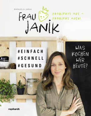 «Was kochen wir heute?» Das ist die erste Frage, die Manuela Janik hört, wenn ihre Schülerinnen und Schüler die Schulküche betreten. Stellen Sie sich diese Frage auch ab und zu? Und wissen Sie manchmal nicht so recht, was Sie zaubern sollen? Einfach, schnell und gesund soll es sein und es soll natürlich gut schmecken - DAS geht! In ihrem Kochbuch präsentiert die Hauswirtschaftslehrerin und Bloggerin viele gesunde Foodtrends und Ideen für den Alltag - ohne Haushaltszucker, Butter, Rahm und Weizen. Alle Rezepte sind vegetarisch, manche auch vegan. Vom Frühstück über die Hauptmahlzeiten bis zu Gebäck und Snacks für Zwischendurch sowie Getränken werden alle Bedürfnisse abgedeckt. Ein kurz gefasster, verständlicher Theorieteil über die Ernährungs-pyramide und das Thema Zucker rundet das Buch ab. Einfach mal ausprobieren heisst das Motto der Autorin, die es versteht, jenseits von kurzlebigen Trends und extremen Diäten nicht nur ihre Schüler, sondern auch Eltern und Blogleser für gesundes Essen zu begeistern. Meist sind die einfachsten Dinge doch die besten und erst noch gesund und gut!