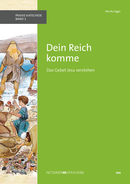 Hinführung zum Gebet Jesu im Unterricht: In eine Geschichte verpackt wird den Kindern der biblische Ursprung des Vaterunser vermittelt (Mt 6,9-13). Lektionsbausteine mit Unterrichtseinheiten und 50 Arbeitsblättern zum Download. Die Lebensumstände zur Zeit Jesu werden anhand der spannenden Geschichte einer Familie erhellt. Eingeflochten in die Geschichte sind viele biblische Bezüge, welche gleichzeitig einzelne Sequenzen des zentralen christlichen Gebets erklären. Die Praxisanregungen festigen einerseits das Sachwissen über Jesus, andererseits vertiefen sie die für das Vaterunser relevanten Themen. Im letzten Kapitel hört die Familie Jesu Rede am Berg, die Seligpreisungen. Lernziel: Mit Hilfe der Erzählungen können die Kinder einzelne Gebetsteile eigenständig deuten. Zum Buch gibt es umfangreiches Arbeitsmaterial zum Download: 58 Arbeitsblätter als Kopiervorlagen, 2 Lieder, 2 Wordtext-Vorlagen der Geschichte, ein Hörbuch (die Geschichte in Mundart erzählt). Der Downloadcode ist in Ihren Buchexemplar auf der vorderen Klappe eingedruckt.