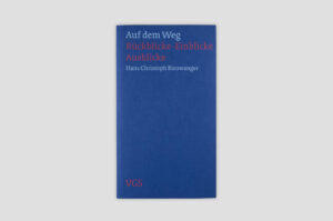 «Jeder Mensch ist lebenslang auf dem Weg.» Mit diesen Worten führt Hans Christoph Binswanger in seine letzte Publikation ein, die nun als posthume Schrift unter dem Titel Auf dem Weg - Rückblicke, Einblicke, Ausblicke erscheint. Die Auswahl an Gedichten und Gedanken hat Hans Christoph Binswanger selbst kurz vor seinem Tod in dieser Form zur Veröffentlichung freigegeben.