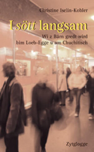 Aussagekräftige Sprachbetrachtungen, die es wert sind, gesammelt vorzuliegen, als ein modernes, stets sich erweiterndes Idiotikon. Wenn Berndeutschfans wissen wollen, wie Umgangssprache aktuell tönt und in ihrer Metamorphose nicht aufzuhalten ist, dann sind sie bei «I sött langsam» ganz schnell richtig.