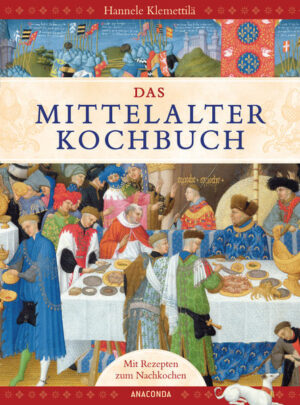 Üppige Gelage und grobe Tischmanieren, krügeweise Bier und dazu Spanferkel, bis dem Ritter das Wams platzt. So war das doch im Mittelalter? Hannele Klemettilä weiß es besser. Sie hat in Originalquellen und aktueller Forschungsliteratur gestöbert und kredenzt mit diesem Buch eine sorgfältig zubereitete Geschichte mittelalterlicher Ess- und Kochkultur, veredelt mit zahlreichen Farbabbildungen. Sie erzählt von verführerischen Gewürzen, von Sitten und Gebräuchen, vom 'täglich Brot' und göttlichen Nachspeisen. Über 60 ausgewählte Rezepte hat sie so aufbereitet, dass auch heutige Köche und Köchinnen auf den Geschmack des Mittelalters kommen können.