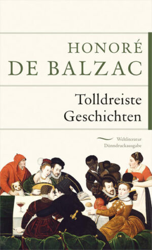 In den drei Mal zehn kernigen Geschichten dieser Sammlung porträtiert Balzac die französische Gesellschaft des späten Mittelalters als frivoles Völkchen. Ritter und Bauern, Edelfrauen und Nonnen, holde Schönheiten und raue Berserker geben sich ohne Scheu dem erotischen Vergnügen hin und achten in ihrer Lust keinerlei Standesgrenzen. Weil Balzac das moralische Empfinden zarter Seelen zu strapazieren drohte, warnte er eingangs vor explizitem »Das ist ein stark gepfeffertes Buch, ein Buch für die Kenner kräftiger und saftiger Bissen.«