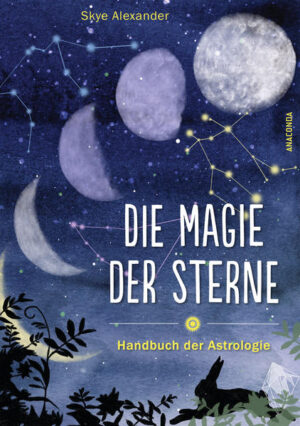 Dass der Mond die Gezeiten beeinflusst, ist unumstritten. Doch welche universalen Energien wirken auf unser Leben? Skye Alexander führt in die wichtigsten Grundlagen der Astrologie ein und zeigt, wie wir mit dem Wissen dieser uralten Kunst unser Leben in die gewünschten Bahnen lenken. Sie erklärt die Bedeutung des Geburtshoroskops und der Sternzeichen und lehrt uns, mit lunarer Energie und astrologischen Zyklen zu arbeiten. Um die planetarischen Kräfte ideal zu nutzen, gibt sie uns Zaubersprüche an die Hand und verrät Kräuter, Kristalle und Symbole, die unser magisches Wirken unterstützen.