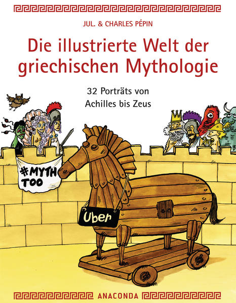 Und Sie dachten, Sie wüssten schon alles über die griechische Mythologie? Dann stellen Sie sich vor, wie Zeus über den Unterhalt für seine unzähligen Kinder verhandelt (das wird teuer) oder wie Herakles beim Arbeitsamt Schlange steht (als hätte er nie etwas zu tun) oder wie Daedalus sein Labyrinth barrierefrei auslegen muss … und Sie werden verstehen, was uns die alten Griechen noch zu bieten haben! Mit sprühendem Humor und schelmischem Geist führen Jul. und Charles Pépin durch die Welt der griechischen Götter und Helden und geben der Mythologie ihr Leben zurück. Ausstattung: durchgehend vierfarbig