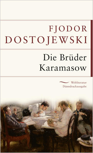 Dostojewskis monumentale Familienchronik »Die Brüder Karamasow«, 1880 erstmals erschienen, nannte Sigmund Freud den »großartigsten Roman, der je geschrieben wurde«. In kaum einem anderen Werk von weltliterarischem Rang verbinden sich ungeheure Motivfülle und geradezu magische Erzählkunst ähnlich virtuos wie hier: Vor dem Hintergrund einer packenden Kriminalgeschichte, dem gewaltsamen Tod ihres despotischen Vaters, führt das Schicksal der drei ungleichen Brüder Dmitri, Iwan und Alexej den Leser tief in die beklemmenden Abgründe der menschlichen Seele. Jetzt als edle Dünndruckausgabe! Ausstattung: Dünndruckreihe