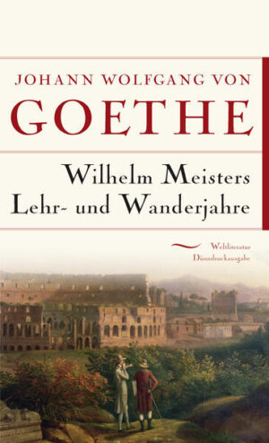 Zu Goethes Zeit dachte man sich den Menschen als Wesen mit vorgeprägtem Schicksal. Dass das Leben ein Weg zu sich selbst ist, dass es in die Hand genommen und gestaltet sein will, ist der epochale Grundgedanke der beiden Wilhelm-Meister-Romane. Sie entwickeln eine weitverzweigte, mit vielfältigen Charakteren reich bevölkerte Bildungsgeschichte, verstanden als Prozess der Selbstwerdung. Die beiden Bücher sind im Abstand von über dreißig Jahren erschienen und bilden neben den »Faust«-Dramen die Essenz von Goethes universalistischer Sicht auf die Welt.