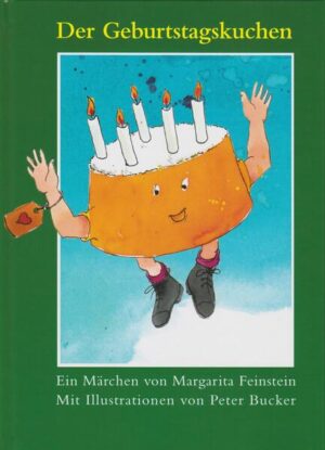 Ein Kinder-Bilder-Märchen-Freundschafts-Kuchen-Buch Es war einmal ein kleiner Kuchen. Der hatte eine ganz wichtige Reise zu machen. Weil, der Felix hatte nämlich Geburtstag. Die Reise führte durch viele Felder und auch durch einen dunklen Wald. Dort traf der Kuchen einige Tiere und alle diese Tiere wollten ihn am liebsten aufessen. Doch daraus wurde erst einmal nichts und alle Tiere wanderten gemeinsam mit dem Kuchen durch den dunklen Wald. Am Ende der Reise gab es eine lustige Geburtstagsfeier und der kleine Kuchen landete auf Wolke sieben.