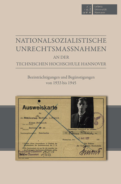 Nationalsozialistische Unrechtsmaßnahmen an der Technischen Hochschule Hannover | Bundesamt für magische Wesen