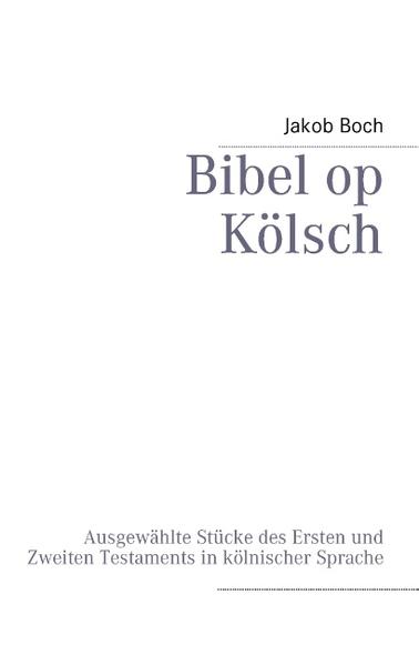 Dieses Buch ist eine Auswahlbibel der besonderen Art: Viele große Erzählungen, aber auch "kleine" kostbare Abschnitte der Bibel bekommen auf 192 Seiten durch den kölschen Dialekt eine Wärme und Nähe, wie sie-wenigstens einem rheinischen Ohr-keine andere Sprache bieten kann. Ob als Steinbruch für die Gestaltung einer Kölschen Mess oder amüsante Lektüre zwischendurch, oder für Meditation und Gebet: Der kölsche Christ kann in diesem Buch einen Schatz für sich entdecken.