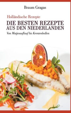 Das ideale Kochbuch für alle Freunde Hollands. Wenn Sie die niederländische Küche von Krentebollen bis Matjesauflauf mögen, werden Sie such über diese Rezeptsammlung freuen. Natürlich alles zum einfachen selber nachkochen. Das ideale Geschenk für alle, die Holland lieben.