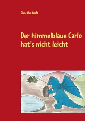 Der kleine himmelblaue Drache Carlo lebt allein auf seinem Berg, bis er dort Besuch von einem ziemlich verfressenen Dieb bekommt, der ihn fast zur Verzweiflung treibt. Auch vor einem wütend gewordenen Wildschwein muss er sich ganz schnell in Sicherheit bringen er hat’s eben nicht leicht