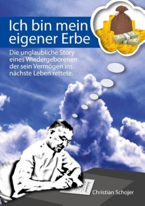 Die unglaubliche Story eines Wiedergeborenen, der sein Vermögen ins nächste Leben rettete. Reinkarnation (Wiedergeburt) schenkt jedem Menschen zahlreiche Leben. Begleiten Sie Peter Becker auf seiner fantastischen Reise die im Jahre 1796 begann und im Jahre 2012 niedergeschrieben wurde. Erfahren Sie alles über sein ungewöhnliches Schicksal. Wie kam er zu seinem Reichtum? Wie oft erlebte er Tod und Wiedergeburt? Wie vererbte er sich sein eigenes Vermögen? Was können Sie aus seinen Erfahrungen lernen?