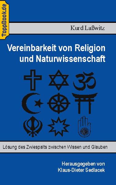 Religion ist offensichtlich das Gefühl des Vertrauens auf eine unendliche Macht. Dagegen ist die Natur nicht ein Gefühl, sondern eine Realität. Diese besteht darin, dass es in Raum und Zeit eine naturgesetzliche Ordnung des Geschehens gibt, die durch nichts und niemand abgeändert werden kann. Wenn nun etwa gewisse Aussagen einer religiösen Lehre von der Kritik angezweifelt, gewisse Ereignisse von der naturwissenschaftlichen Erkenntnis als nicht wirklich geschehen entlarvt und Widersprüche entdeckt werden, dann entsteht ein Zwiespalt zwischen Wissen und Glauben. Einer Lösung dieses Zwiespalts, die sowohl der Religion wie der Naturwissenschaft gleichermaßen gerecht wird, ist der Inhalt des Büchleins gewidmet.