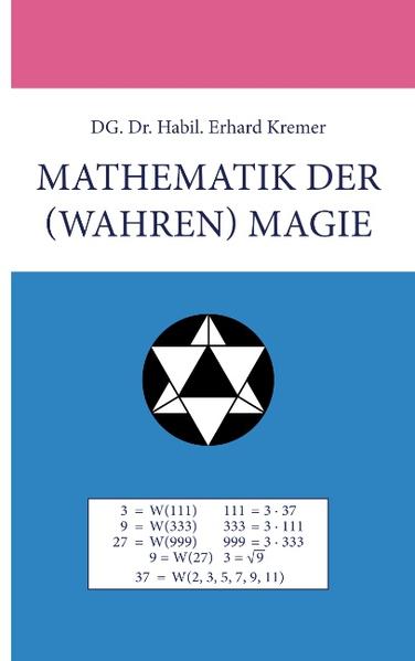 ZUR RATIONALEN (WAHREN) MAGIE. Dieses Neue mit dem vorherigen ist ein zweibändiges Werk zur Magie. Das Gesamtwerk ist so völlig neuartig, geht es doch kaum auf die bekannte (wahre) Magie mit deren Zaubertechniken ein, vor Allem auch kaum auf die Rituale derer. Dazu gibt es ja bereits viele interessante Texte von Magussen. Der Leser ist sicherlich über beide Werke sehr überrascht, sind sie doch nun DAS Werk zur MATHEMATIK DER MAGIE. Das erste Buch ist eher von praktischer Natur, das neue nun von eher theoretischerer Natur und inhaltlich recht anspruchsvoll, was dem Stil des Autors bereits in früheren Werken zur Höheren Mathematik entspricht. Einige Leser haben sicherlich etwas "zu knabbern" damit. Viel Spaß dabei. Aus dem Inhalt Kapitel 1: Grundlagen der Mathematik Kapitel 2: Kalkül der Zahlenmagie Kapitel 3: Formeln der Magie Kapitel 4: Weiteres