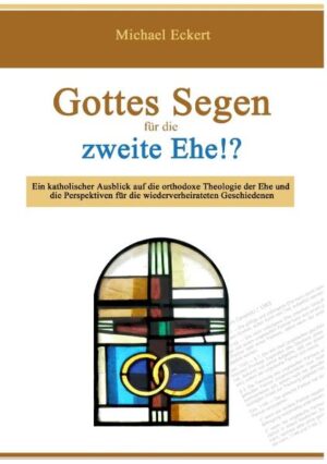 Im vorliegenden Buch wird die Frage geklärt, welche Wege es für wiederverheiratete Geschiedene in der Katholischen Kirche gibt und geben könnte. Die Ausführungen nehmen dabei einerseits das Scheidungsverbot Jesu und die kirchliche Lehre von der Unauflöslichkeit einer sakramentalen Ehe ernst. Auf der anderen Seite wird aber mit gleicher Ernsthaftigkeit der Blick gerichtet auf den Umgang mit dem Scheitern und auf die Seelsorge an denen, deren Lebensentwurf zerbrochen ist und die nun ihr Glück in einer neuen Partnerschaft gefunden haben. Dreh- und Angelpunkt der Überlegungen bildet die Möglichkeit der Wiederheirat in der Orthodoxen Kirche. Trotz Sakramentalität und Unauflöslichkeit der Ehe hat die Orthodoxe Kirche einen Weg gefunden, auch Geschiedenen eine Wiederheirat zu ermöglichen, deren Segensfeier in der Praxis sogar wesentliche Merkmale einer sakramentalen (!) Eheschließung enthält. In den ersten Kapiteln des Buches werden die Bibel und die kirchliche Tradition, also die Quellen des christlichen Glaubens, nach der Möglichkeit der Scheidung und Wiederheirat befragt. In den weiteren Kapiteln wird die orthodoxe Theologie der Ehe untersucht. Hinsichtlich der vorliegenden Fragestellung ist hier die Unterscheidung der Orthodoxie (strenge Beachtung der Lehre) und Orthopraxie (seelsorgliches Handeln vor dem Hintergrund der göttlichen Barmherzigkeit) von zentraler Bedeutung. Vor dem Hintergrund der Möglichkeit der Wiederheirat in der Orthodoxen Kirche wird dann ein Ausblick auf die Perspektiven für die wiederverheirateten Geschiedenen in der Katholischen Kirche geworfen.