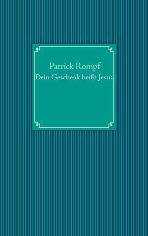 Jesus Christus ist der wichtigste Anhaltspunkt in der Bibel. Alle biblische Weisheit geht von Ihm aus, zu Ihm kehren alle Überlegungen der Worte Gottes zurück. Jesus, dem Vertrauten aller Christen, möchte dieses Buch die Ihm zustehende Aufmerksamkeit bekunden, um dem Leser dieses Geschenk Gottes tiefgründiger darzustellen. Begleiten Sie den Autor auf der Suche nach wahrem Glück, um das imposante Geschenk Gottes aus der Perspektive der Bibel zu entdecken. Gott hält auch für Sie dieses Geschenk bereit, wenn Sie Jesus Christus hingebungsvoll aufsuchen! Haben diese Zeilen Ihr Interesse geweckt? Dann ist dieses Buch für Sie geschrieben worden!