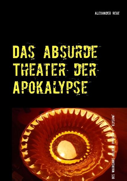 Das absurde Theater der Apokalypse spielt den Plan der Machtergreifung einer totalitären Partei durch, den Bau von Metropolis, die Installation der Karma - Wall, die Endzeitschlacht auf der Bühne des Welttheaters, alles unter der Regie von Alex und seinen eingebildeten Spiegelmarionetten, die sich durch politische, philosophische und weltanschauliche Gedanken in phantastische und absurde Thematiken und Welten jenseits des irdischen Wetterleuchtens verstricken und für viel Sprengstoff sorgen, das Gehirn des Lesers aus den gewöhnlichen Bahnen des Daseins durch die goldenen Pforten in einen Wahnsinn ganz besonderer Art zu (ver)führen. Dabei werden Monologe, Dialoge, Ansprachen in einen Kontext gesetzt, der sich über einen Zyklus von bisher 8 Theaterstücken erstreckt, die in enger zeitlicher Abfolge der Öffentlichkeit zugänglich gemacht werden.