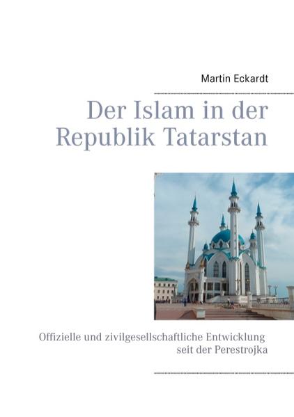 Martin Eckardt (*1989), Studiengang Islamischer Orient (Schwerpunkt Turkvölker im postsowjetischen Raum), Slawistik und Katholische Theologie. Die vorliegende Studie ist als Bachelorarbeit unter dem Titel „Offizieller und zivilgesellschaftlicher Islam in der Republik Tatarstan seit der Perestrojka“ am Lehrstuhl Islamwissenschaft in der Fakultät Geistes- und Kulturwissenschaften der Otto-Friedrich-Universität Bamberg angenommen worden. Themensteller: Prof. Dr. Patrick Franke. Diese Arbeit wurde durch eine Studienreise nach Tatarstan vom Petersburger Dialog unterstützt.