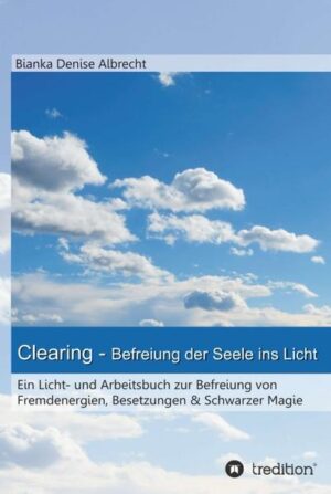 Dieses Buch wirft Licht auf ein altes und doch sehr aktuelles Thema. Es handelt von der Befreiung von Fremdenergien und Besetzungen. Diese Fremdenergien heften sich an den Energiekörper eines Menschen und blockieren ihn. Das äußert sich häufig in einem Gefühl ausgebremst zu werden und innerlich gefangen zu sein. Depressionen und Energielosigkeit, zwanghaftes Verhalten, innere Traurigkeit und Ängste, sowie das Gefühl, fremdgesteuert zu werden, können weitere Indikationen für Fremdenergien sein. Bei den Fremdenergien kann es sich um erdgebundene Seelen, astrale Wesenheiten, Gedankenformen und dunkle Energien handeln. Sie übertragen ihre Gefühle, Blockaden, Krankheiten und Verhaltensweisen auf die betroffene Person und kontrollieren sie. Die Verbindung zur eigenen Seele und zum innerem Licht wird durch diese Energien blockiert . Bianka Denise Albrecht berichtet von ihren langjährigen Erfahrungen in ihrer Clearing Tätigkeit. Sie gibt Einblicke in die Ursachen und Hintergründe von Besetzungen und vermittelt im zweiten Teil des Buches Techniken, um sich selbst von energetischen Attacken, Schwarzer Magie und Besetzungen durch Fremdseelen zu befreien.