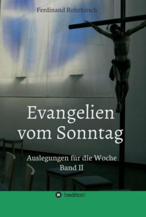 Der zweite Band enthält weitere Auslegungen der Sonntagsevangelien, die vom Autor in den vergangenen Jahren in der Kirchengemeinde St. Josef in Esslingen am Neckar gehalten wurden. Neben den Auslegungen ist wiederum das betreffende Evangelium des Sonntags aufgeführt. Die Auslegungen ziehen den Text in die Gegenwart. Sie sprechen keine Helden des Glaubens an, sondern sind für Menschen gedacht, die mit ihren Zweifeln und Nöten ihren Alltag nicht nur im Geist Jesu Christi ertragen, sondern aus seinem Geist heraus, in Freude und Zuversicht, gestalten wollen. Die Auslegungen eignen sich für eine Abendreflexion, wie für eine meditative Pause, mitten im Alltag.