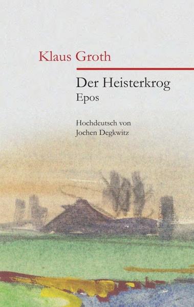 „Der Heisterkrog“ von Klaus Groth ist eine epische Erzählung aus Nordfriesland. „Den eigentümlich wehmütigen Zauber, der über unseren Marschen ruht, hat kein anderer so tief empfunden, so meisterhaft nachgeschaffen als Groth im ‚Heisterkrog‘, auch Storm nicht im ‚Schimmelreiter‘,“ schrieb H. Krumm, einer der Herausgeber von Groths Werken. Und Emanuel Geibel nannte den „Heisterkrog“ „das schönste Idyll, das in irgendeiner Sprache geschrieben ist!“ Wie schon in Groths Hauptwerk, der Gedichte- und Liedersammlung „Quickborn“ aus dem Jahr 1852, ist seine Poesie aus tiefer Liebe zu der Landschaft und den Menschen gewoben und steckt voller Lebensweisheit und feinsinnigem Humor. Mit dem „Heisterkrog“ erreicht Groth zwanzig Jahre später den Höhepunkt seines poetischen Schaffens. Er vereinigt darin den literarischen Zauber der früheren Werke nunmehr mit leidenschaftlicher Spannung und mitreißender Dramatik. A. Biese kommentierte 1917: „Überraschend und überwältigend wirkt besonders, wie Groth zuletzt die Handlung vorwärts drängt und in atemloser Spannung zur Katastrophe hinführt.“ Durch die Übertragung ins Hochdeutsche wird dieses „strahlende Juwel der plattdeutschen Poesie“ (Krumm) jetzt erstmals einem breiteren Publikum vorlegt. Dem Übersetzer gelingt es eindrucksvoll, die Atmosphäre und Dichte des niederdeutschen Textes zu bewahren. Ein ausführliches Glossar erklärt spezielle Begriffe (wie Haubarg, Pesel oder Warft) auch für diejenigen, die mit der regionalen Terminologie noch nicht so vertraut sind. Wer Nordfriesland mag und verstehen oder auch erst kennenlernen will, kommt an diesem Buch nicht vorbei.