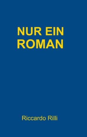 Wie reagiert jemand, der erfährt, dass das eigene Leben frei erfunden ist? Der Wiener Privatdetektiv Johann Postpischil muss sich diese Frage nach einer Hypnosetherapie stellen. Das Ergebnis der Sitzung, in der er Ängste aufarbeiten hätte sollen, stellt die Existenz des Detektivs infrage. Während er um sein Leben bangt, übernimmt er den Auftrag, die Ehefrau eines reichen Textilunternehmers zu beschatten. Die Verfolgung führt ihn in den italienischen Ferienort Bibione. Dort verschwinden Frau und Auftraggeber spurlos. Handelt es sich um einen Kriminalfall, den Postpischil aufklären soll? Oder ist er der Spielball eines Schriftstellers, der Johanns Denken und Handlungen bestimmt? Es gibt nur eine Möglichkeit, dies herauszufinden: Er muss den Fall lösen. „In NUR EIN ROMAN gelingt es Riccardo Rilli die Grenzen zwischen Wirklichkeit und Fiktionalität in perfekter Weise zu verwischen."