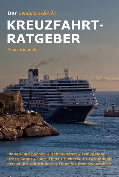 Der cruisetricks.de Kreuzfahrt-Ratgeber ist ein ausführliches Reise-Handbuch, das sich intensiv mit allen praktischen Fragen einer Kreuzfahrt beschäftigt: zahlreiche Tricks und ausführliche Details zur Auswahl der passenden Reederei und des richtigen Schiffs, zu Nebenkosten wie Trinkgeldern und Getränken, Tipps zur Kleiderordnung, zu den Raucher-Regelungen an Bord und zur Vermeidung von Seekrankheit, Pack-Tipps für den Kreuzfahrt-Urlaub, Informationen über die Sicherheit an Bord, empfehlenswerte Versicherungen und vieles mehr. Der Kreuzfahrt-Markt ist groß und bietet für jeden das passende Schiff - vorausgesetzt man bucht nicht gleich das erstbeste Angebot, nur weil es billig ist. Vor allem Erst-Kreuzfahrer sind gut beraten, sich vor der Buchung genau zu informieren. Der cruisetricks.de Kreuzfahrt-Ratgeber gibt einen umfassenden Einblick in alle wichtigen Kreuzfahrt-Themen und liefert alle Details, die Urlauber für ihre erste Kreuzfahrt wissen sollten. Ein Online-Update-Service via QR-Code gibt dem Leser außerdem bequemen Zugriff per Smartphone auf ständig aktualisierte Informationen beispielsweise zu Trinkgeld und Getränkepreisen an Bord der Schiffe.