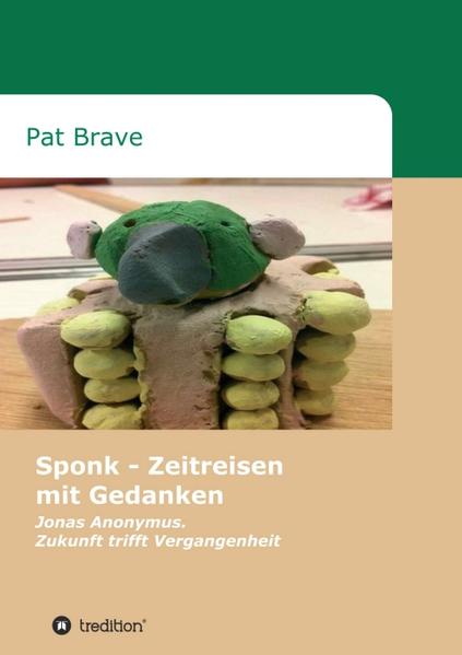 Belletristik. Genreund schubladenfrei. Zeitlos. Der goldene Schnitt, zwischen Wissensvermittlung und spannender Unterhaltung. Abenteuer, Fantasy, Science- Fiction, Bildung. Wo kommen wir her? Wo gehen wir hin? Hat die Generation- Klick eine Zukunft? Jonas, ein mutiger 15- jähriger Junge, erlebt durch eine mysteriöse Tonfigur und die Kraft seiner Gedanken, aufregende Zeitreisen. Gott erschuf einen Menschen aus Ton. Jonas erschuf seinen Sponk. Fantasie oder Wirklichkeit? In seiner Gegenwart ist Jonas Autist. Auf seinen Reisen in seine Parallelwelten, in seine Vergangenheit und Zukunft, ist er das nicht. Er verändert sich, durch seine Zeitreisen. Er hebt die Vergänglichkeit auf und gestaltet seine und unsere Zukunft. Unser Leben sieht Jonas mit ganz anderen Augen, aus einem anderen Licht. Er will es schützen. Dies ist ein Buch, das man beim Lesen spürt. Haben Sie schon einmal ein Buch gespürt? Gespickt mit Allgemeinbildung. Komprimiertes Wissen aus: Philosophie, Religion, Astronomie, Wissenschaft und Weltgeschichte, um unsere Wurzeln zu verstehen. Reich und spannend, wie das ganze menschliche Leben. Dieses Buch ist keiner Gruppe, keiner Schublade gewidmet. Nein, es ist uns, den Menschen gewidmet. Hat die Generation- Klick, haben Menschen Zukunft? Und unsere Zeit tickt, unaufhörlich und gnadenlos. "Sehr gelungen! Der goldene Schnitt, zwischen Wissensvermittlung und spannender Unterhaltung." "Will man das lesen? Ja, man will, weil es so einfühlsam geschrieben ist. Der Leser begibt sich selbst, mit dem Protagonisten Jonas, auf die Zeitreise."