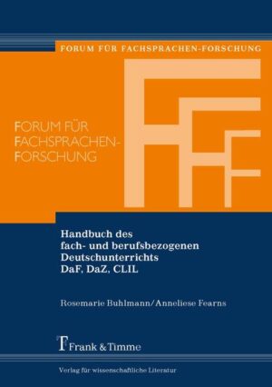 Handbuch des fach- und berufsbezogenen Deutschunterrichts DaF