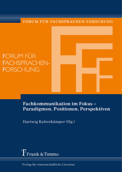 Fachkommunikation im Fokus  Paradigmen