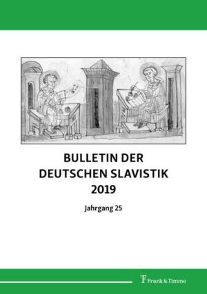 Bulletin der Deutschen Slavistik 2019 | Bundesamt für magische Wesen