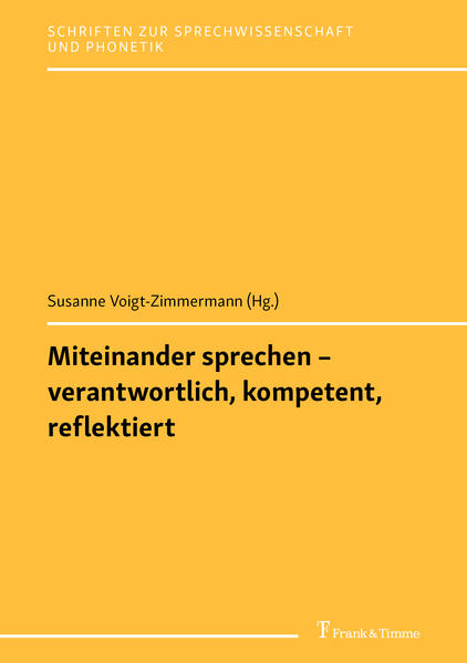 Miteinander sprechen  verantwortlich